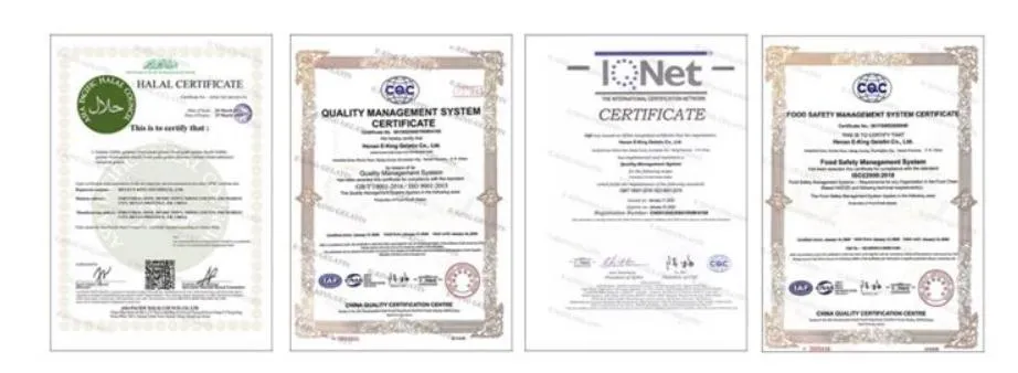 Certificados de Calidad