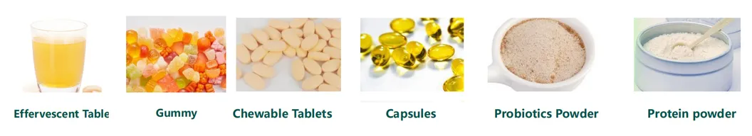 Suplemento nutricional efervescente de multivitaminas para niños que promueve el crecimiento y el desarrollo