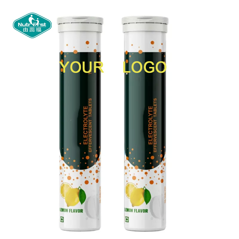 Tableta efervescente herbal vitamínica para la salud pulmonar