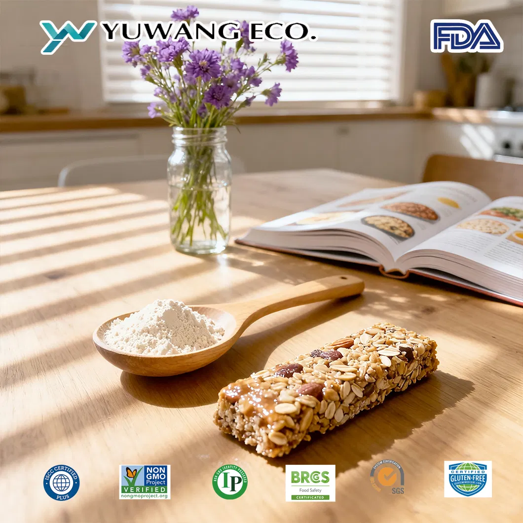 Proteína de Soja No Transgénica de Alta Pureza 90% de Baja Viscosidad para Procesamiento de Alimentos Barra de Proteína Barra Nutricional 20kg Bolsa Personalizable Buena Estabilidad Alta Funcionalidad