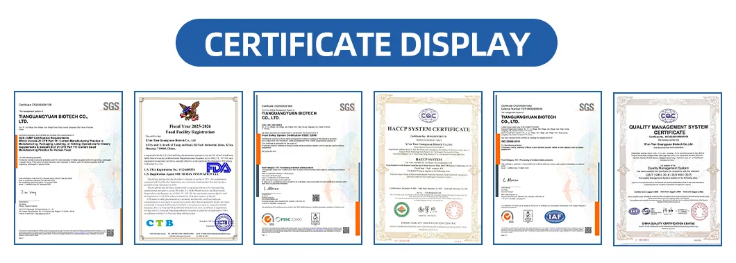 Certificaciones