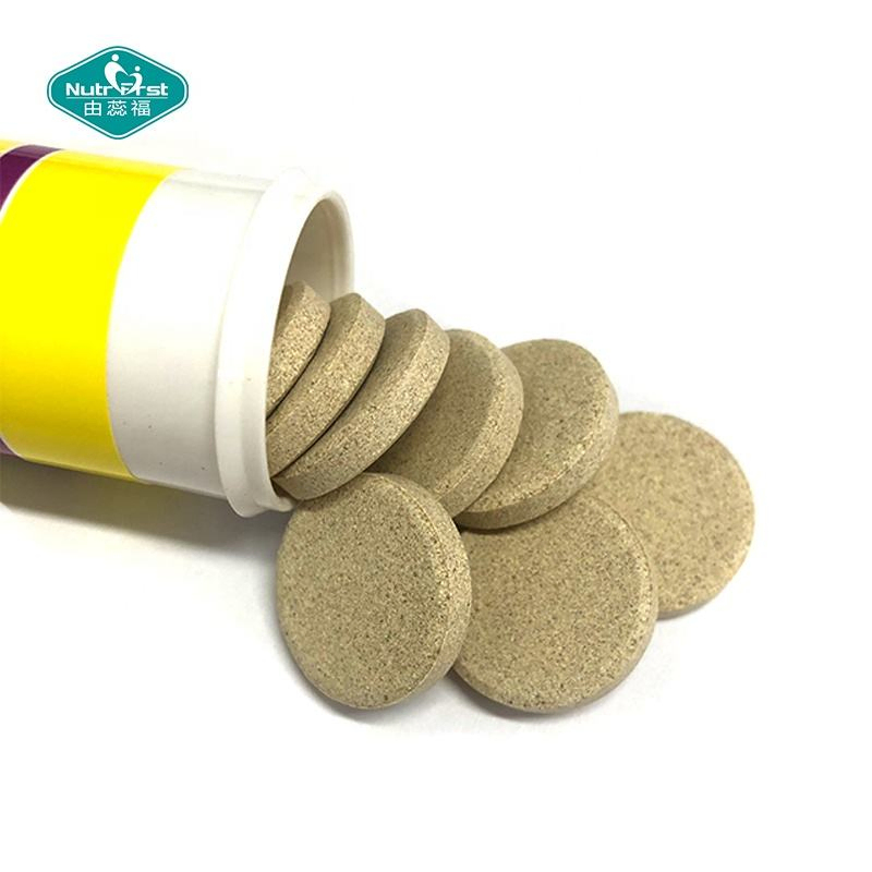 Complejo Herbal para Quemar Grasas Tableta Efervescente de Extracto de Hoja de Loto y Alisma con L-Carnitina
