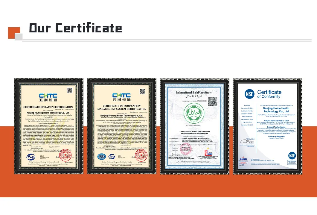 Certificados de Calidad