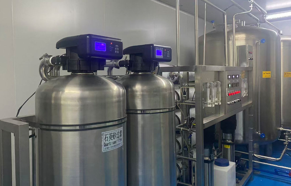 Sistema de Tratamiento de Agua - Ionize Health planta de producción