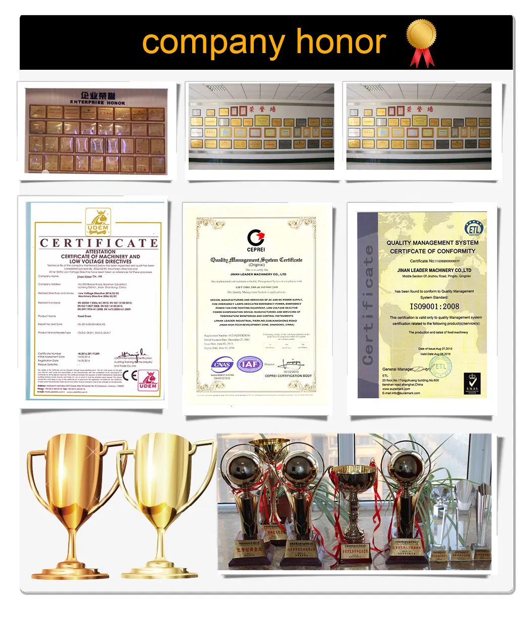 Certificaciones y capacidad de fabricación