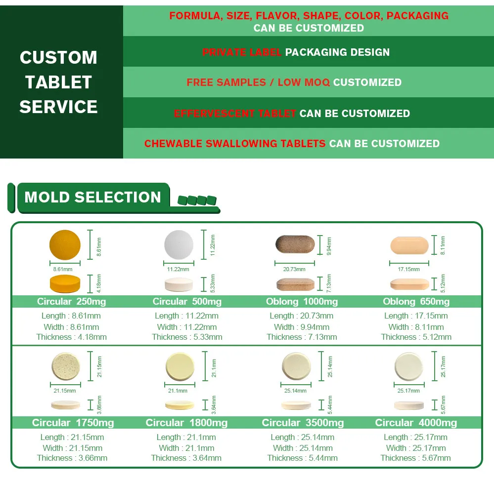 Tabletas efervescentes 6