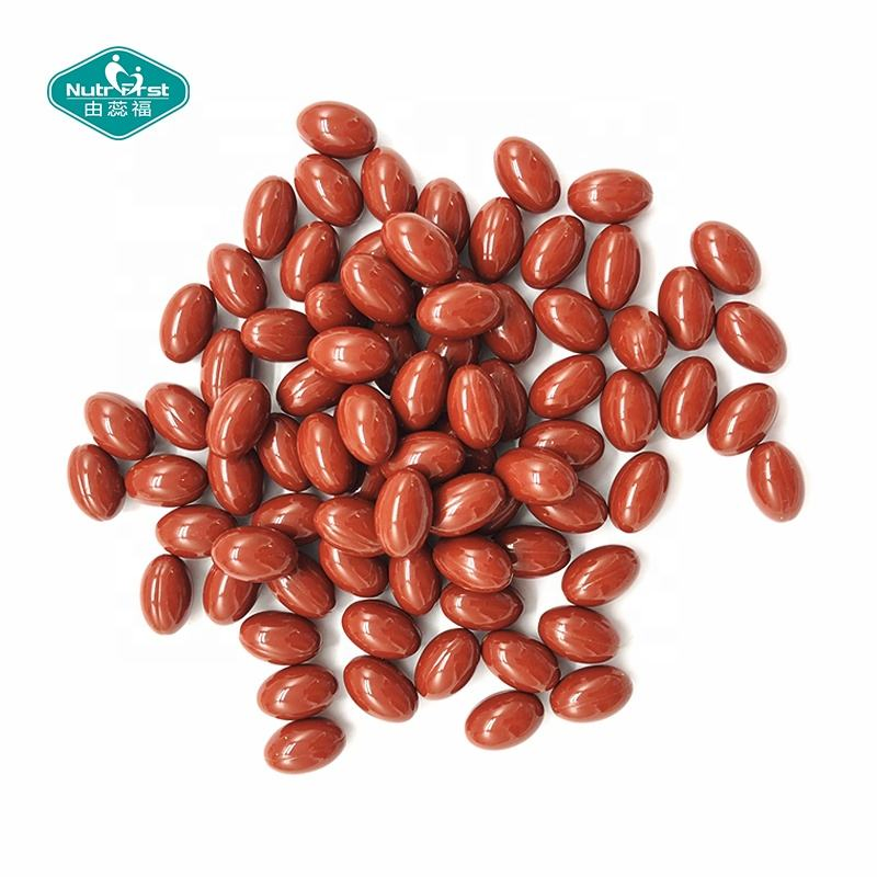 Nutrifirst Nutrición Fórmula Personalizada Aceite de Astaxantina Cápsula Blanda OEM Cápsula Blanda de Astaxantina