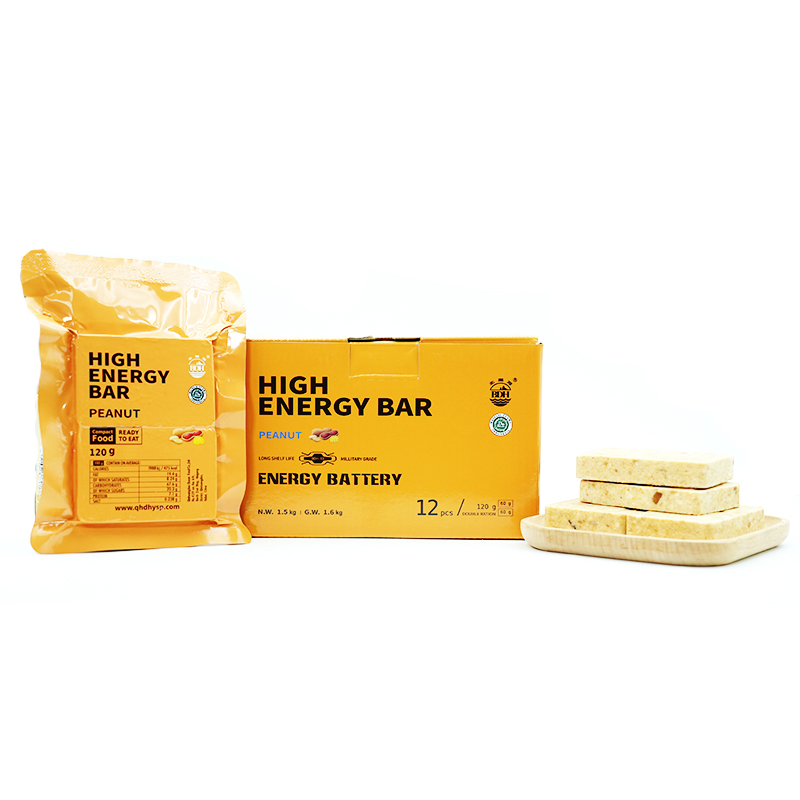 Sabor a cacahuete Bar de cereales mejor Snack para el deporte al aire libre High Galletas energéticas