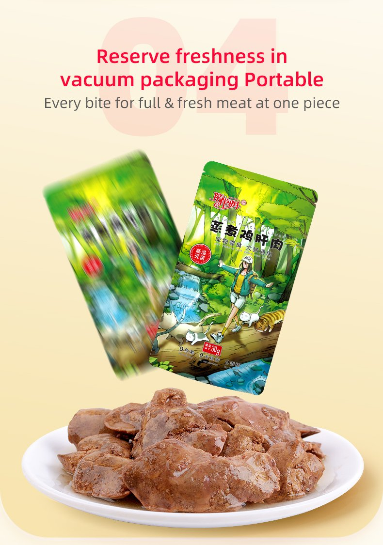 Fabricante de golosinas para mascotas, jerky de pechuga de pollo, proveedor de snacks para perros