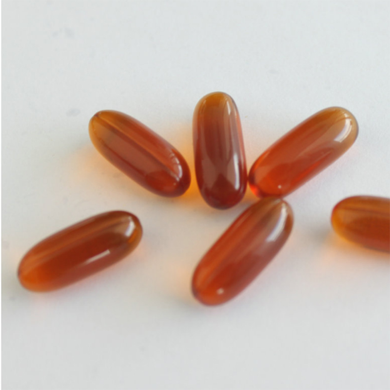 Cápsula blanda de gel de aceite de kril antártico, astaxantina, fosfolípido, cápsula anti envejecimiento, caramelo sándwich