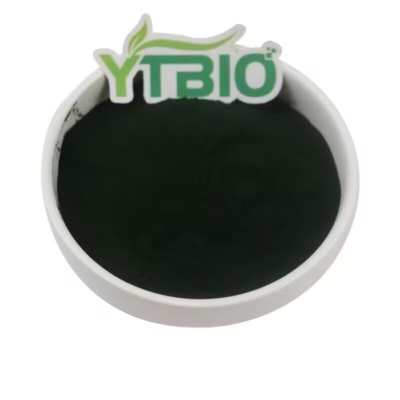 Polvo de Espirulina Natural 65% Grado Alimenticio HPLC Suplementos Nutricionales