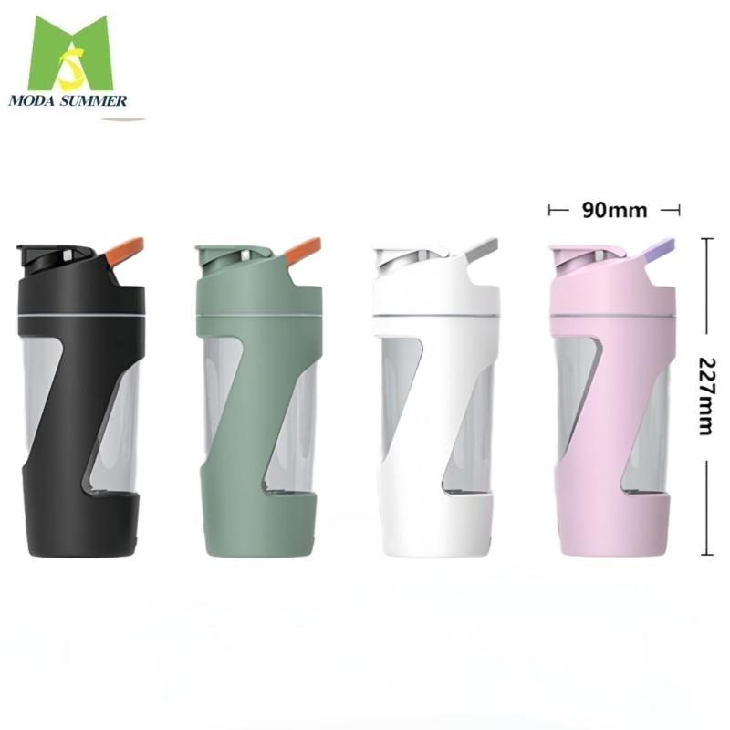 Botella mezcladora eléctrica portátil OEM Brands Tritan, tazas mezcladoras, tazas de café para batidos de proteínas y batidos de reemplazo de comidas