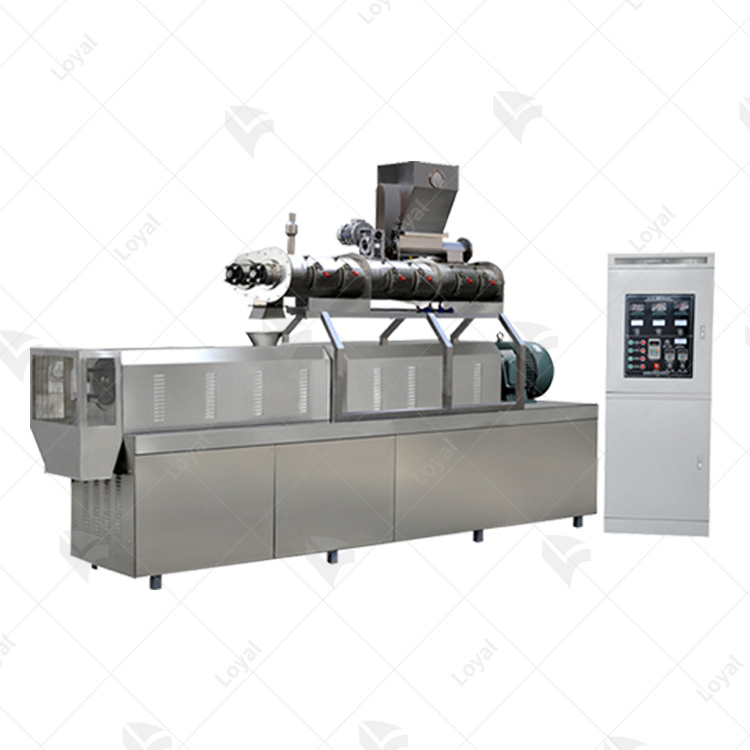 Máquina de hacer arroz artificial a precio de fábrica, máquina industrial de hacer arroz instantáneo, máquina extruida de hacer arroz nutritivo en venta