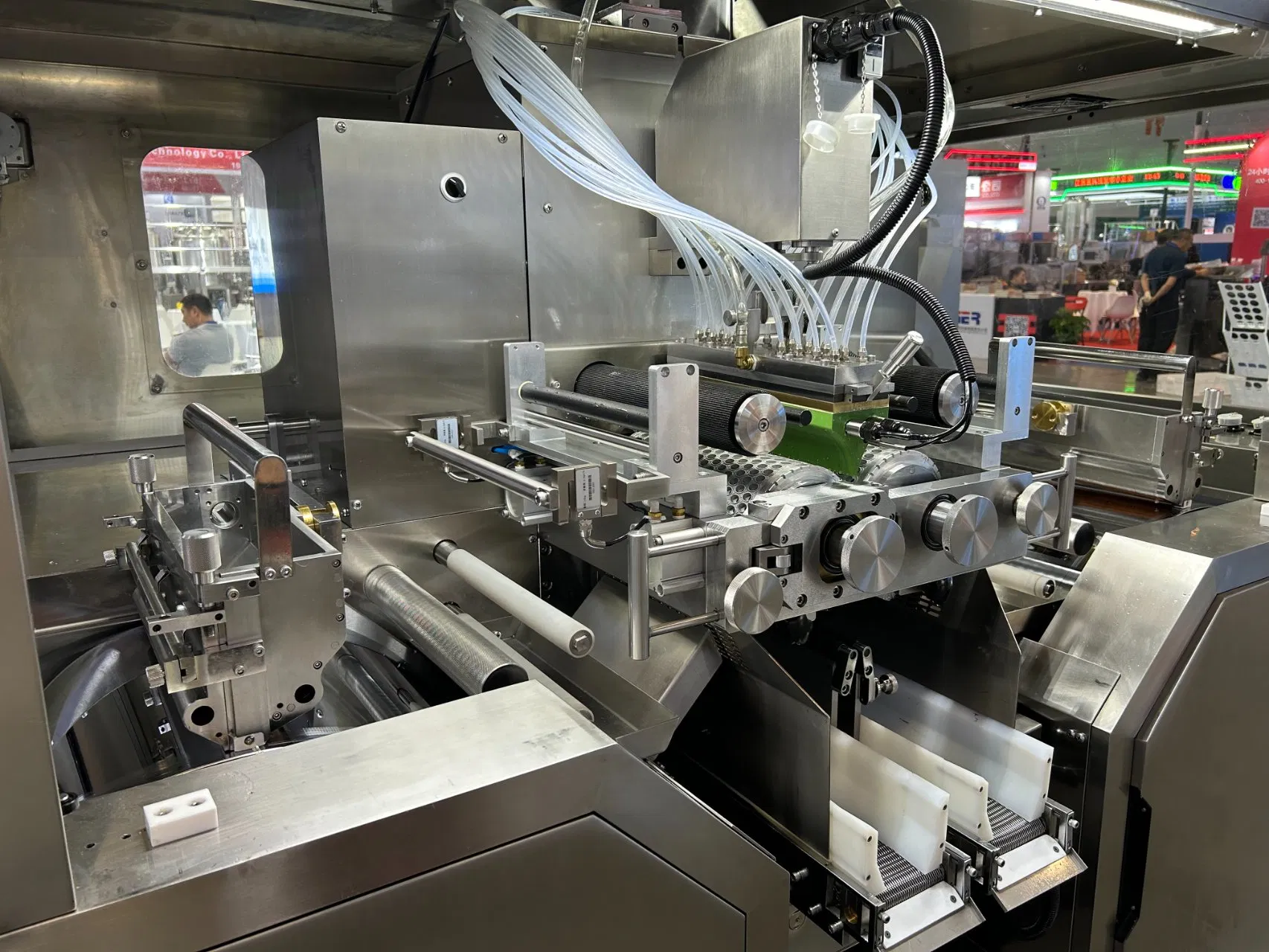 Línea de llenado de encapsulación automática de cápsulas de gelatina blanda farmacéutica vitamina de pescado