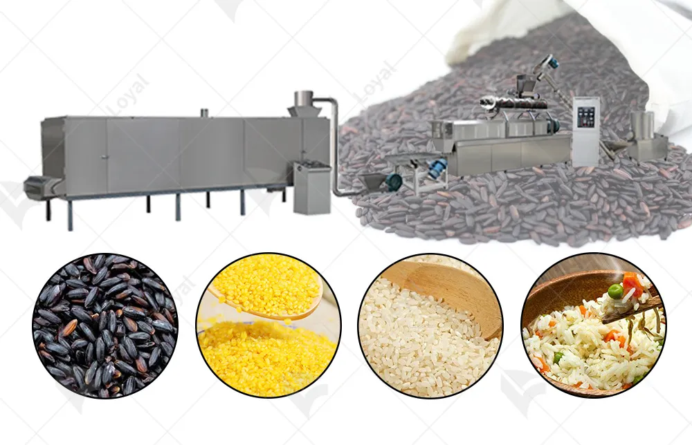 Máquina de arroz artificial