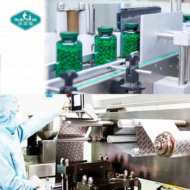 Tabletas de Soporte de Azúcar en Sangre a Base de Hierbas con Cromo Vitaminas Suplemento OEM
