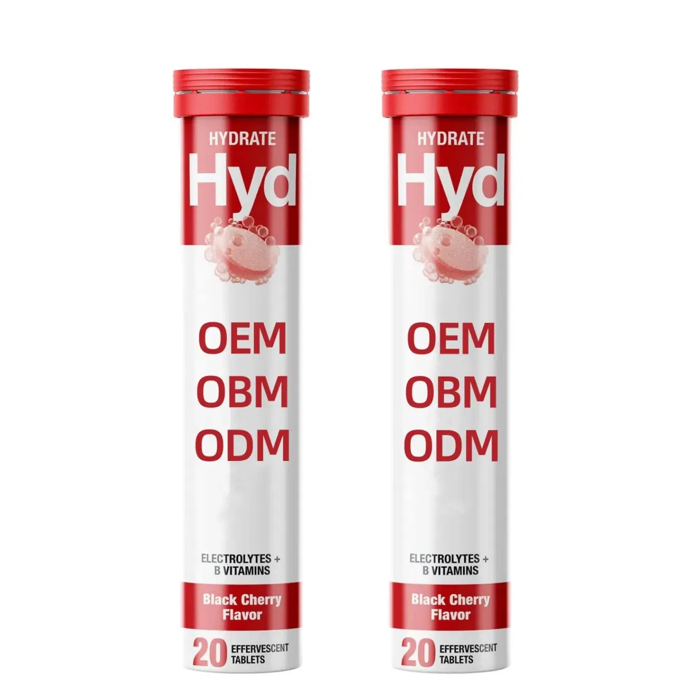 Tableta efervescente de servicio OEM para hidratación, electrolitos y tableta de hidratación de vitamina C diaria 1000mg tabletas efervescentes
