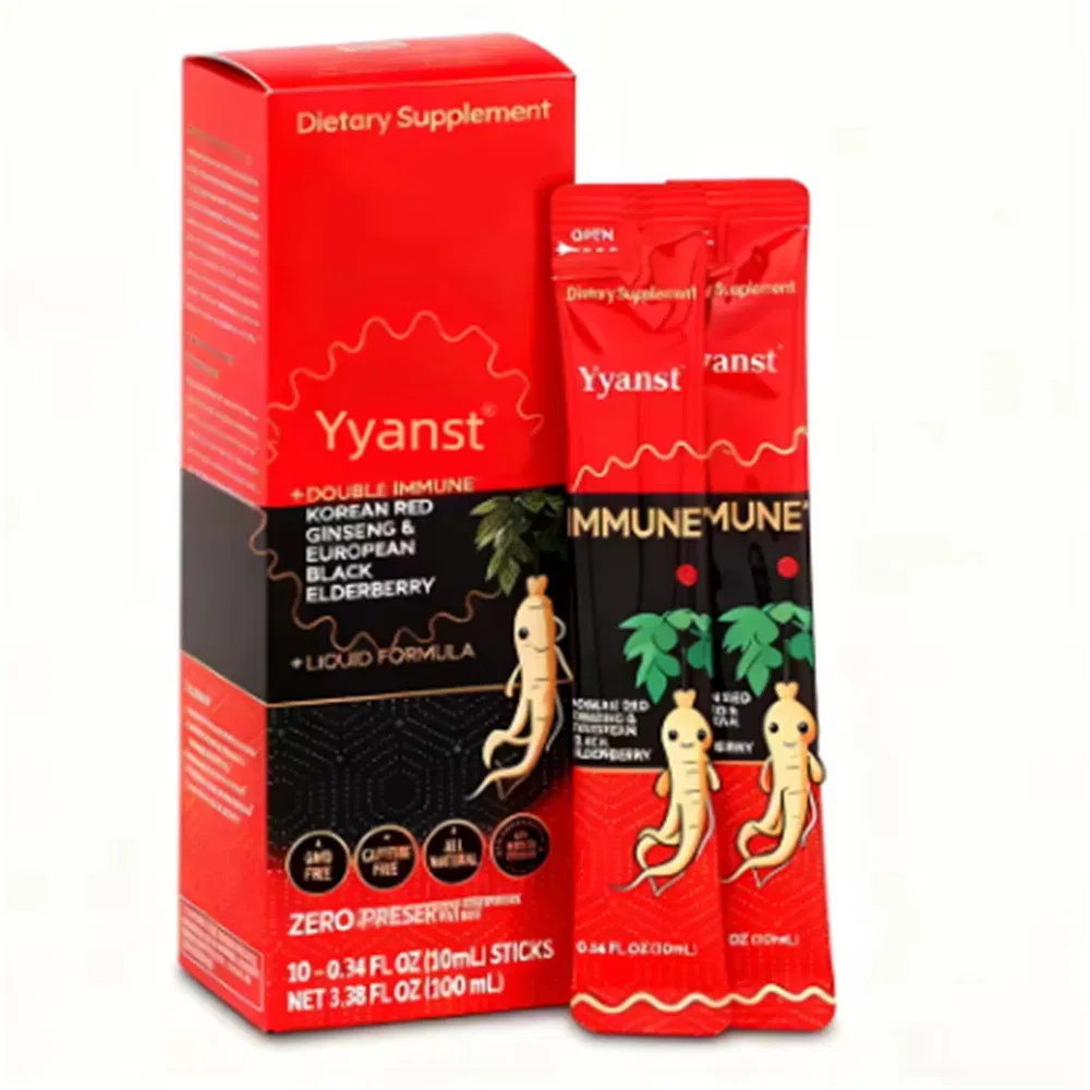 Bebida líquida oral de ginseng rojo coreano personalizada para mejorar la energía