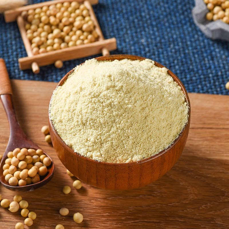 Suministro Directo de Fábrica en Grado Alimentario de Polvo de Soja 50% Proteína No OGM para Repostería y Suplementos Nutricionales