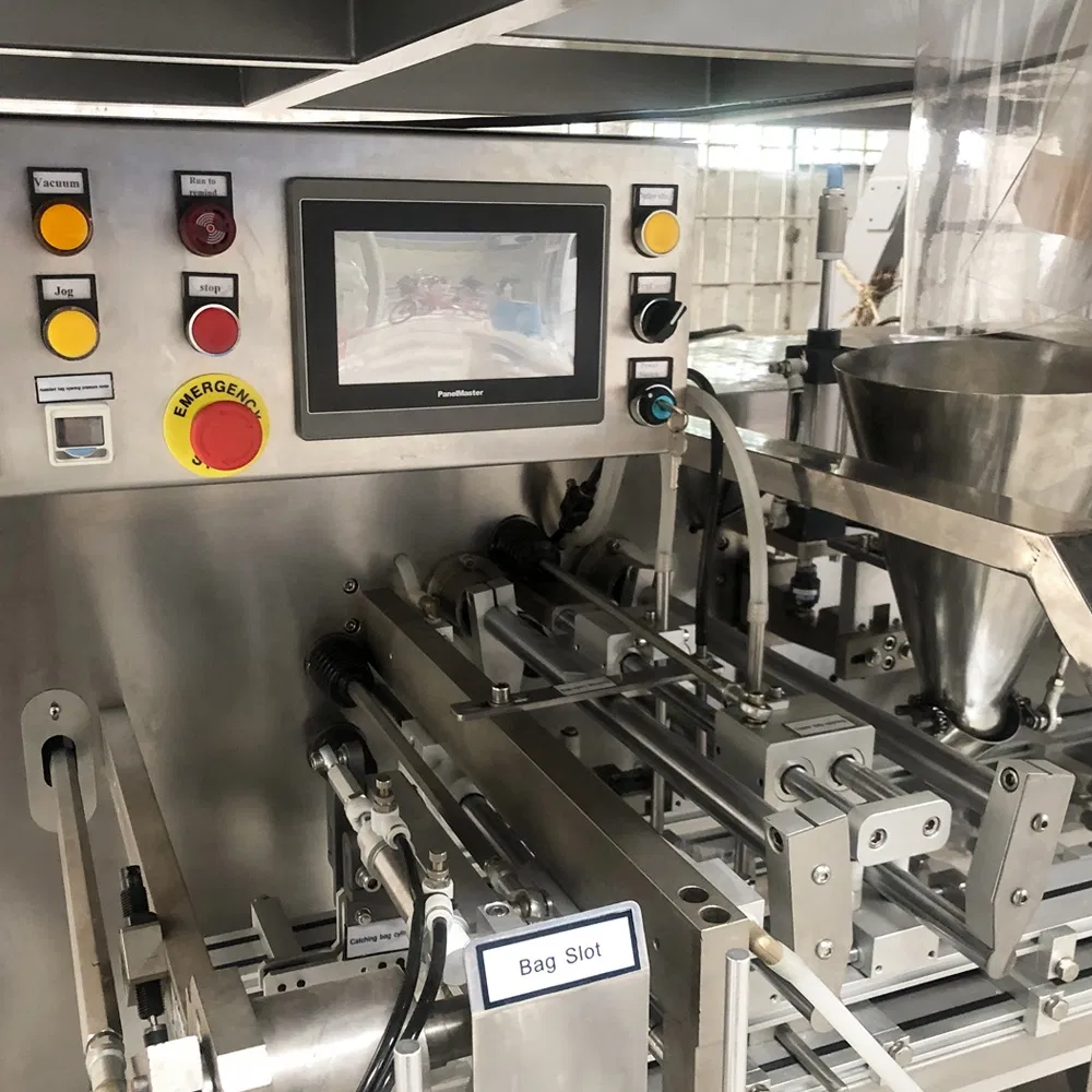 Kl-210gds Máquina de embalaje de bolsa doypack con cremallera automática para batido de reemplazo de comida en polvo de planta