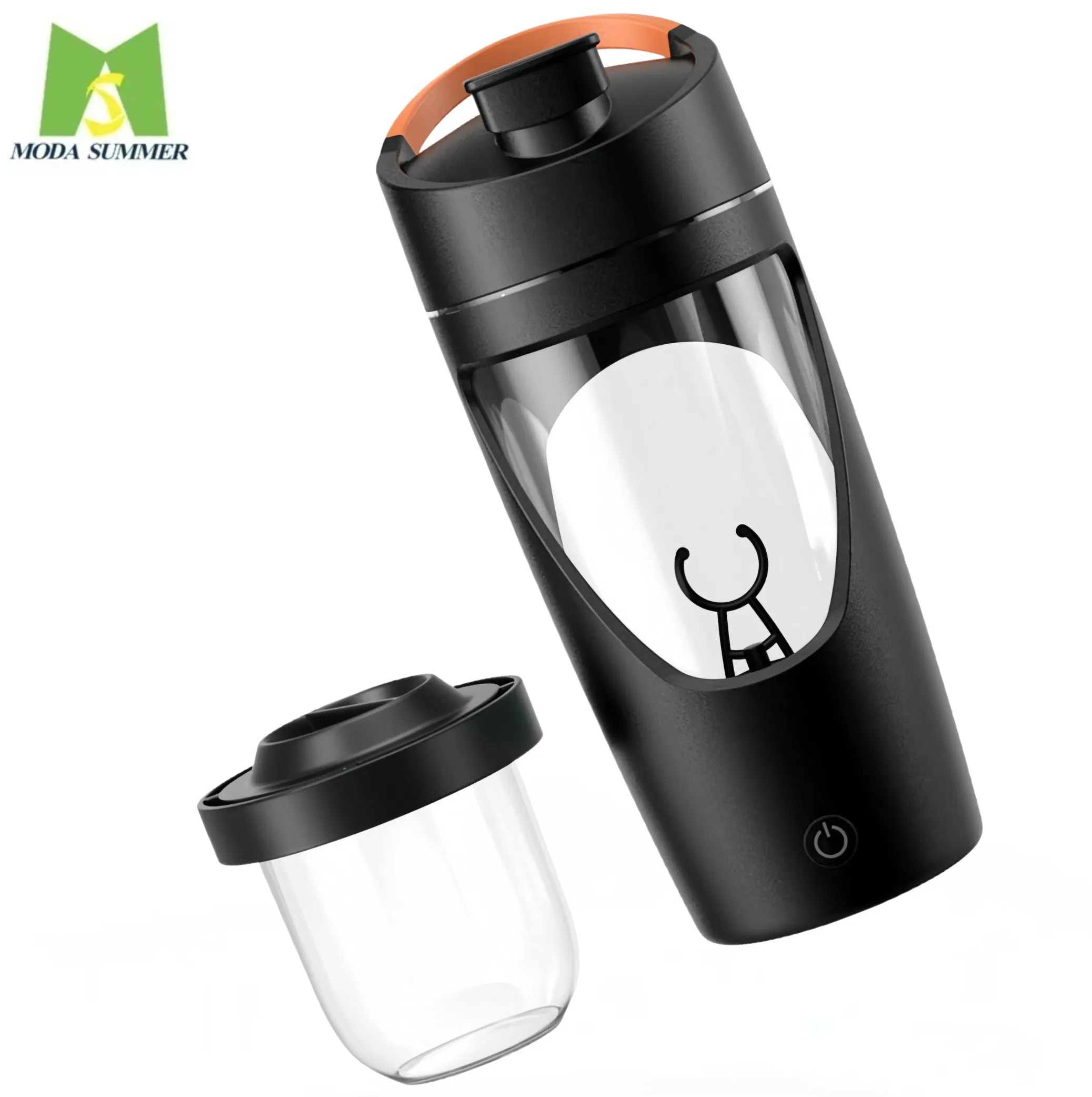 Botella mezcladora eléctrica portátil OEM Brands Tritan, tazas mezcladoras, tazas de café para batidos de proteínas y batidos de reemplazo de comidas