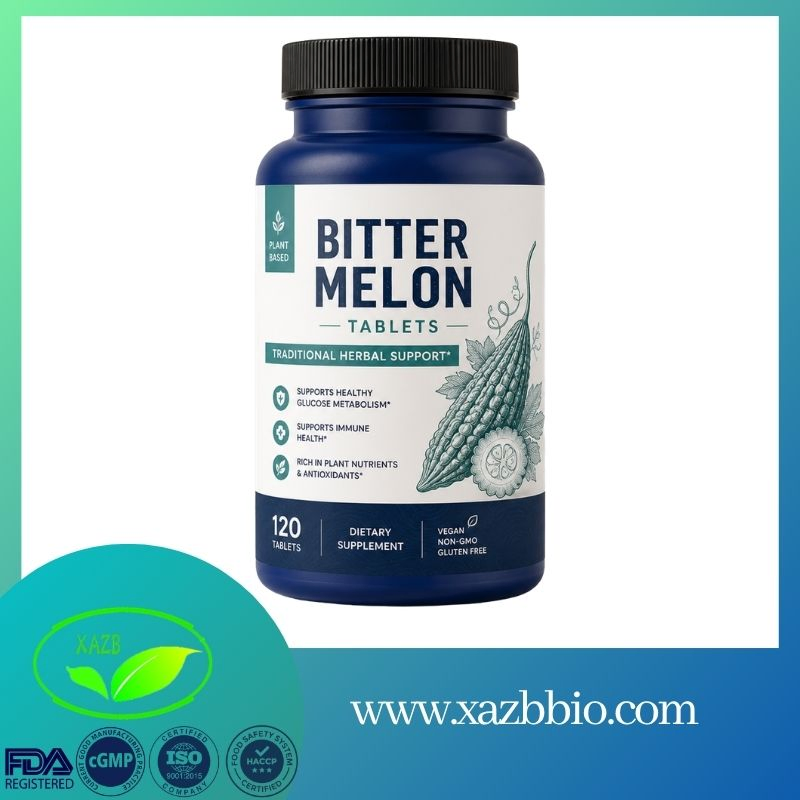 Tabletas de Melón Amargo de Fábrica Directa al por Mayor Suplemento Herbal