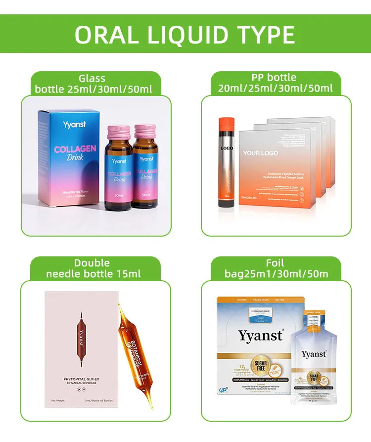 Bebida oral de GABA anti alcohol de OEM para desintoxicación del hígado, proporciona energía, electrolitos y ayuda contra la resaca