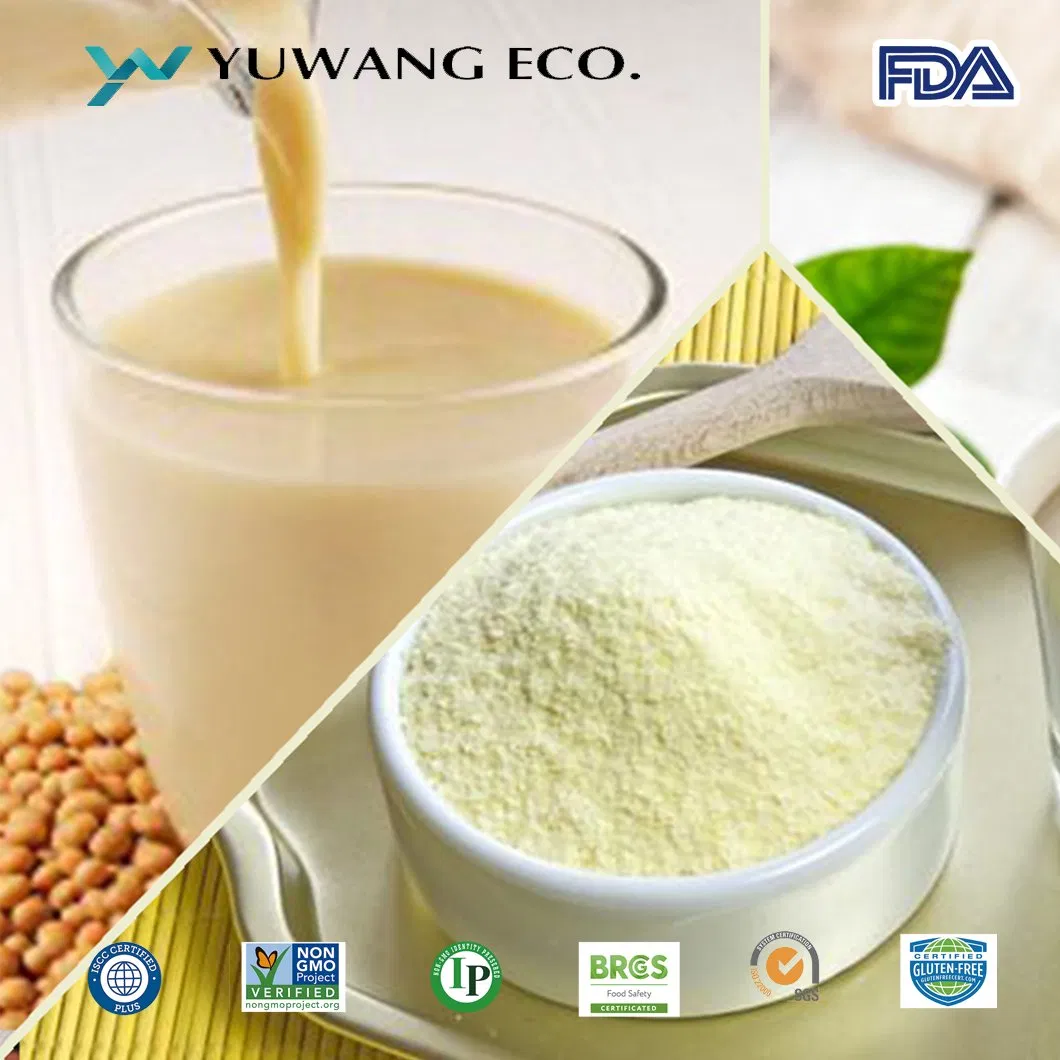 Material de Suministro de China ISO 22000 Alimento No Modificado Genéticamente Grado Alimentario Venta al por Mayor Concentrado de Proteína de Soja para Procesamiento de Alimentos Materias Primas Suplemento Deportivo Barra de Nutrición
