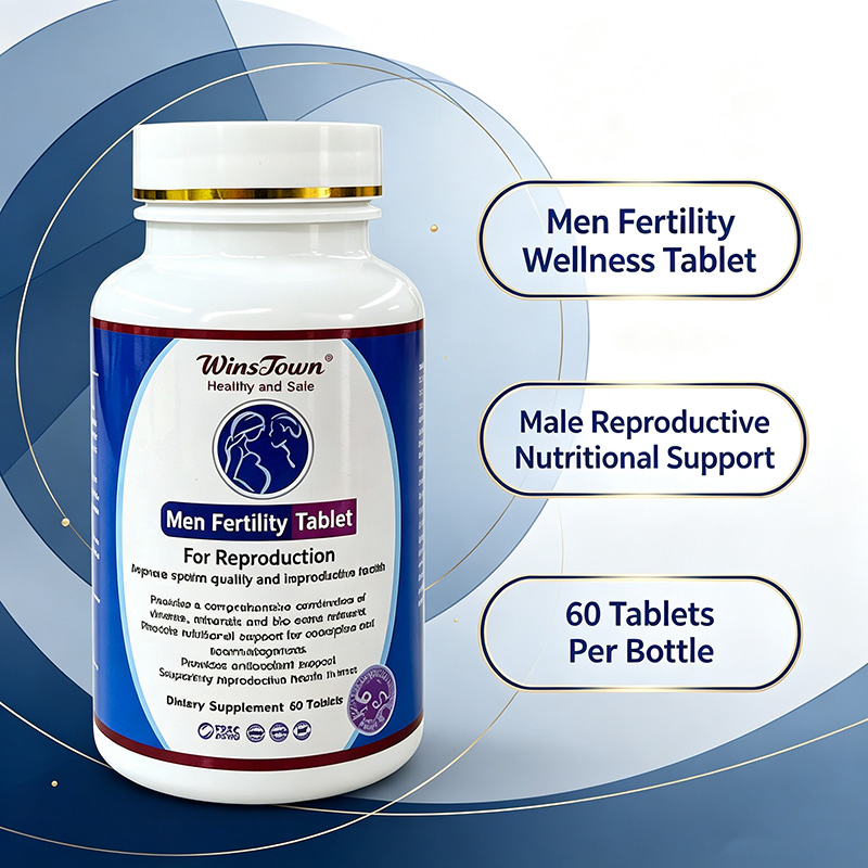 Natural Vitamin Herbal Tablets for Male Fertility Vitality Support