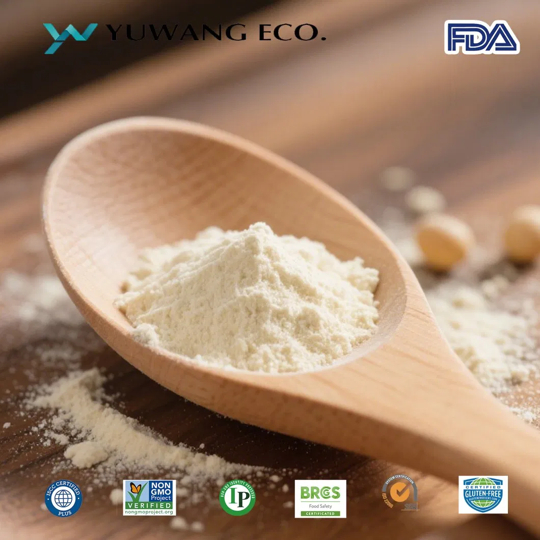 Material de Suministro de China ISO 22000 Alimento No Modificado Genéticamente Grado Alimentario Venta al por Mayor Concentrado de Proteína de Soja para Procesamiento de Alimentos Materias Primas Suplemento Deportivo Barra de Nutrición
