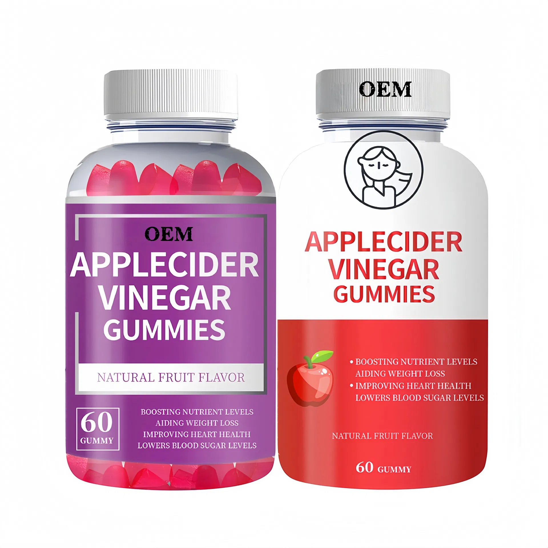 Gomitas de vinagre de manzana
