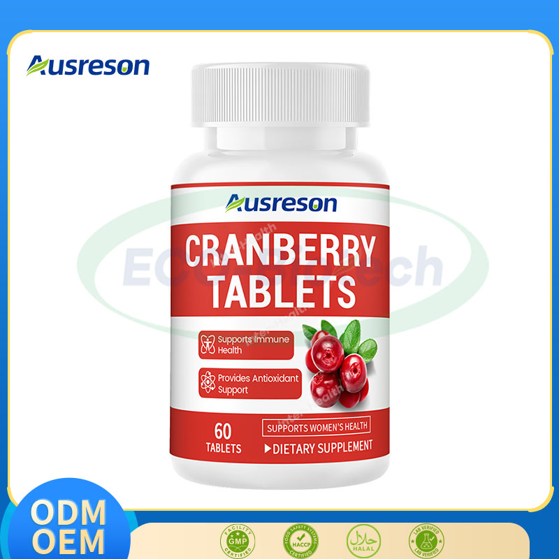 Suplemento Herbal OEM Ausreson Vitaminas Blanqueamiento de Piel Belleza Mujeres Tabletas Orgánicas de Arándano