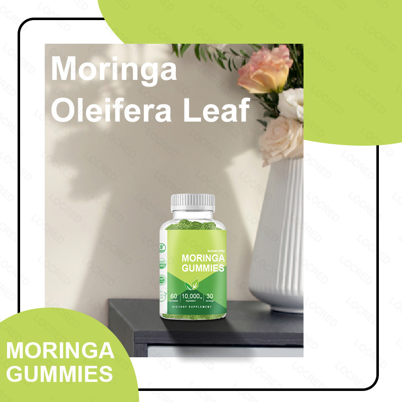 Gomitas de Moringa deliciosas llenas de nutrientes para el bienestar