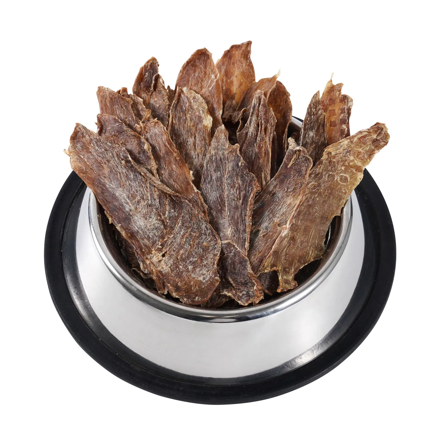 100% Naturaleza Sabor Especial Marca Privada Filete de Bacalao Seco Comida para Perros Galleta para Mascotas Snack para Gatos