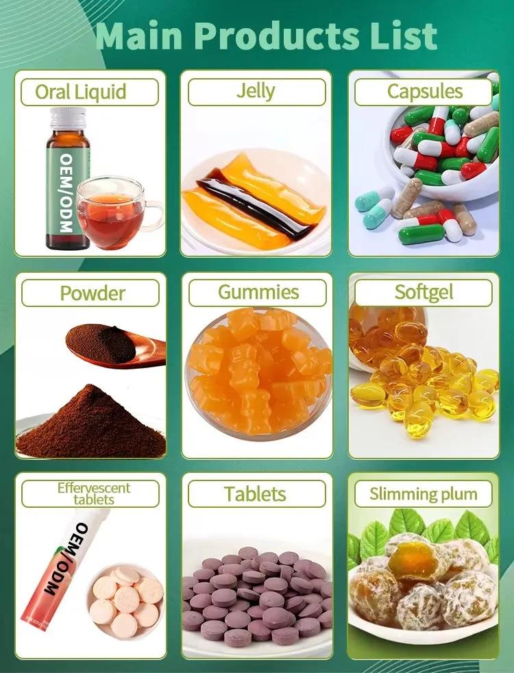 Bebida oral de GABA anti alcohol de OEM para desintoxicación del hígado, proporciona energía, electrolitos y ayuda contra la resaca