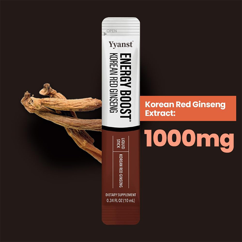 Bebida líquida oral de ginseng rojo OEM/ODM que apoya los niveles de energía y alivia la fatiga