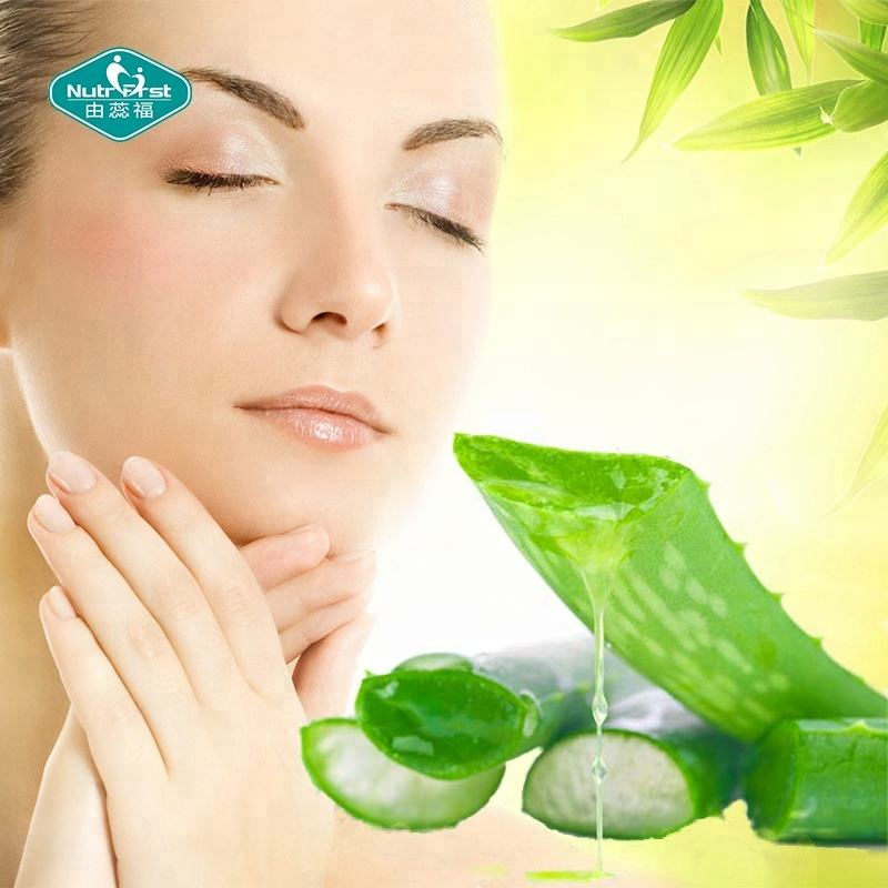Suplementos hidratantes para el rostro Nutrifirst Extracto puro de aloe vera Cápsulas blandas de aloe vera para blanquear la piel