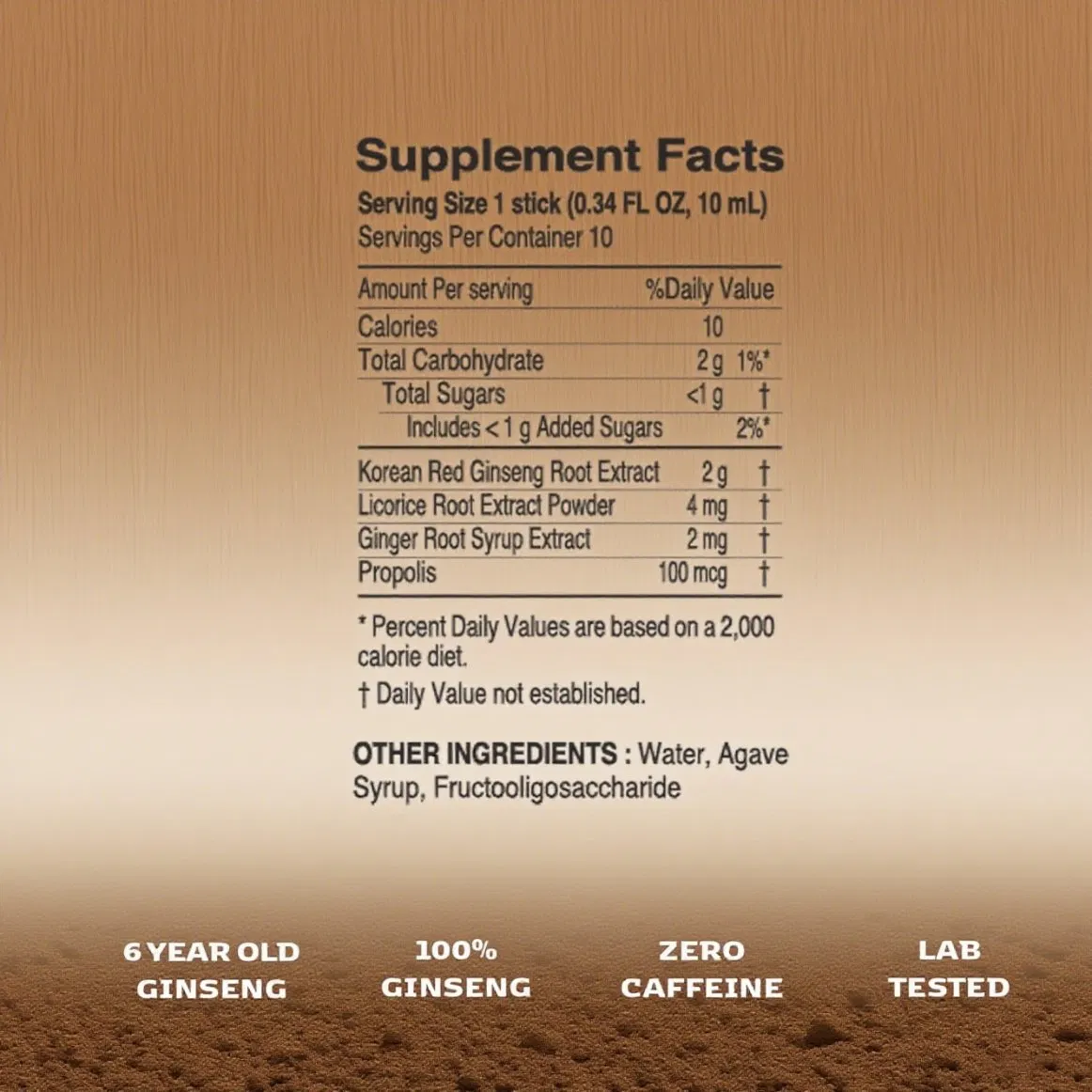 OEM Reduce la fatiga Proporciona energía Aumenta la resistencia Bebida de ginseng rojo coreano