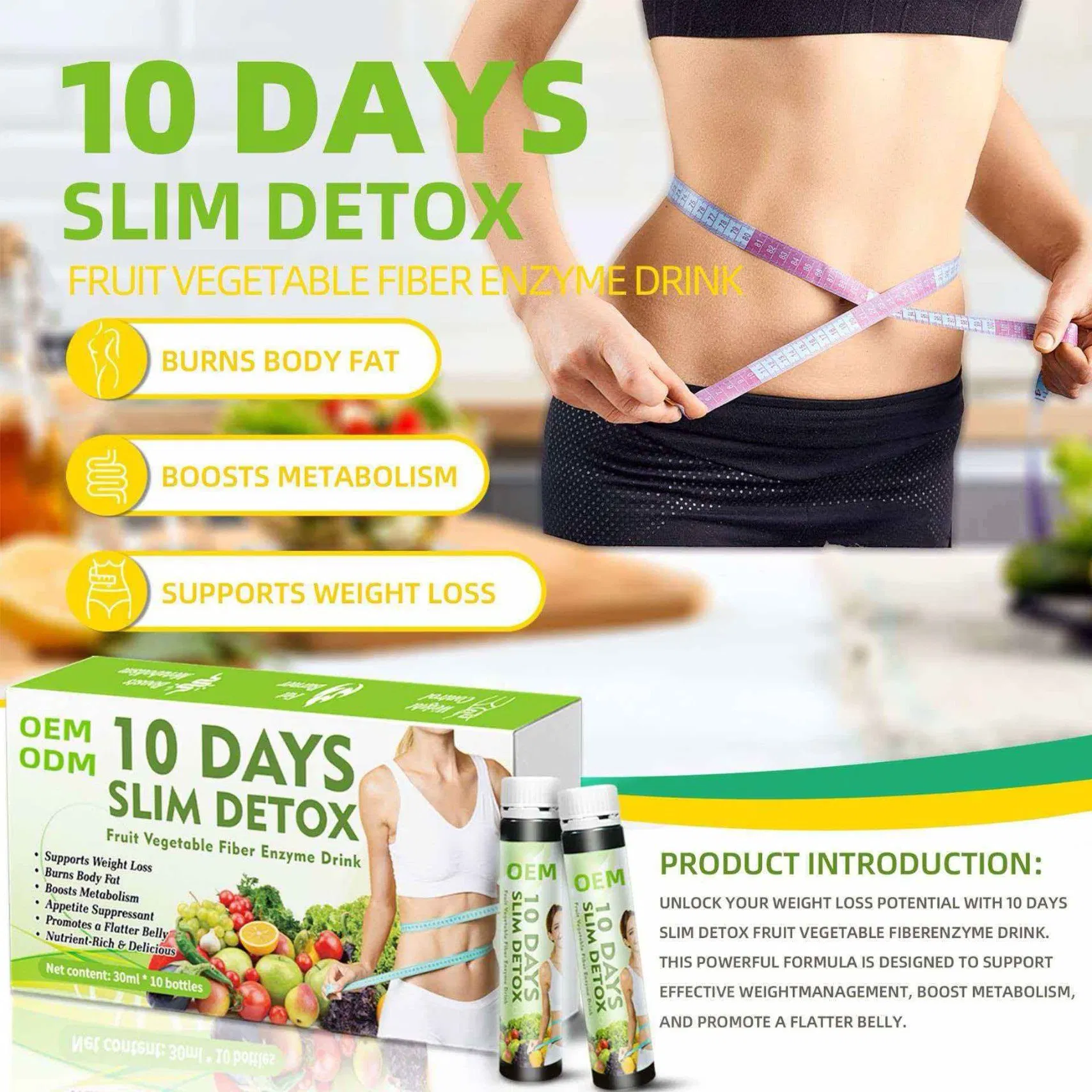 10-Day Bebida desintoxicante para la salud intestinal y aumento de energía