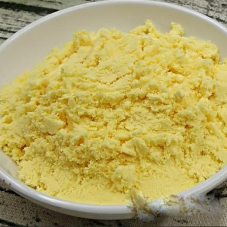 Polvo de yema de huevo hidrolizado grado alimenticio material natural crudo para la fortificación nutricional