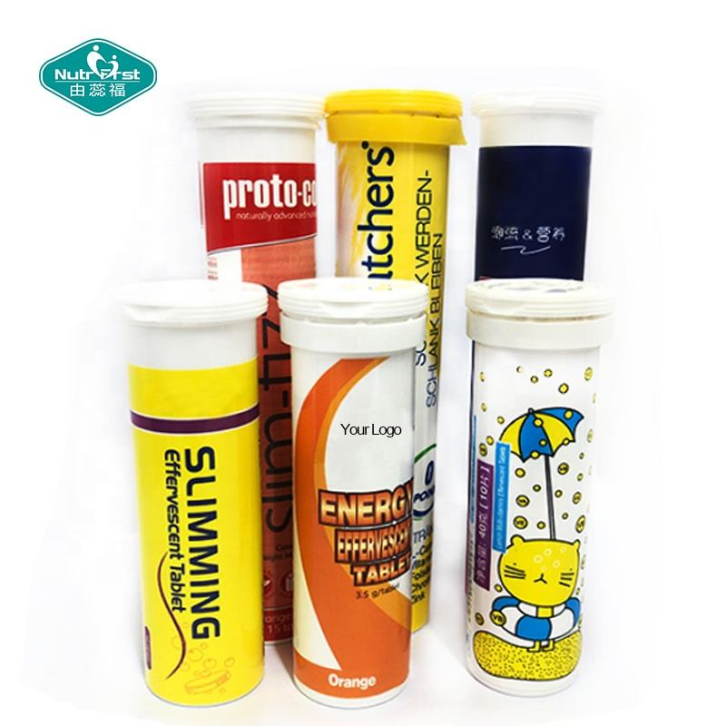 Complejo Herbal para Quemar Grasas Tableta Efervescente de Extracto de Hoja de Loto y Alisma con L-Carnitina