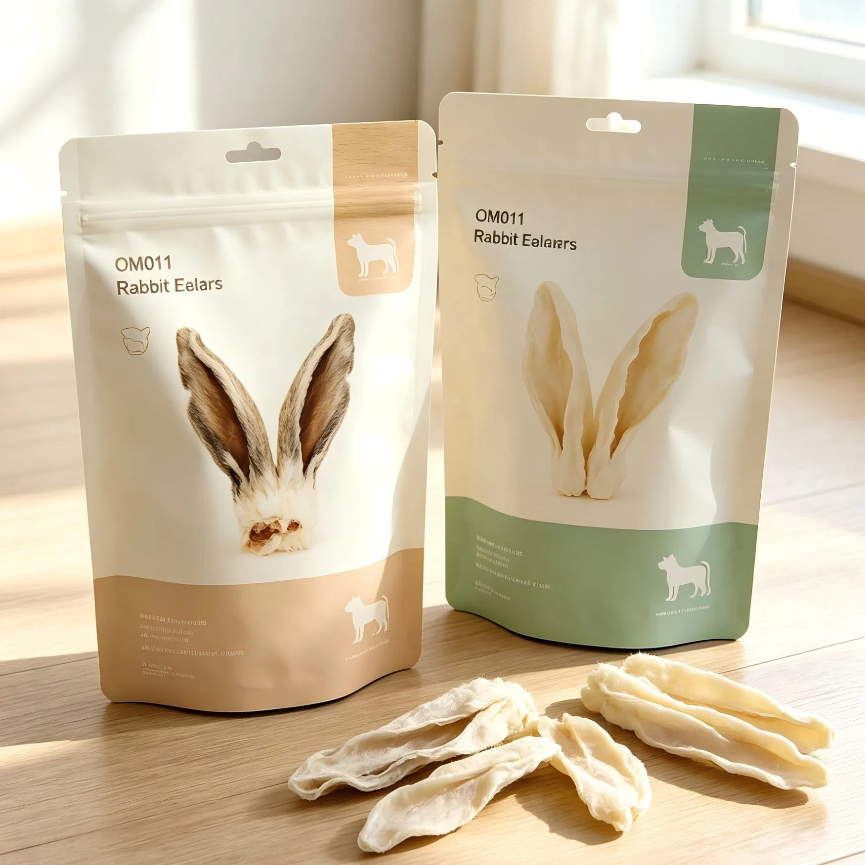 Aperitivos secos OEM&ODM alimento para animales golosinas para mascotas bajo en grasa masticables