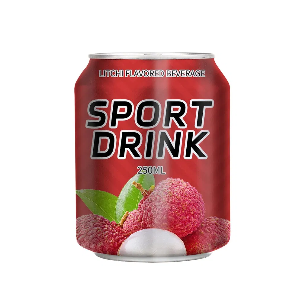 Bebidas carbonatadas funcionales saludables saborizadas de energía deportiva líquida rellena de marca personalizada a precio preferencial venta directa de fábrica 330ml bebida