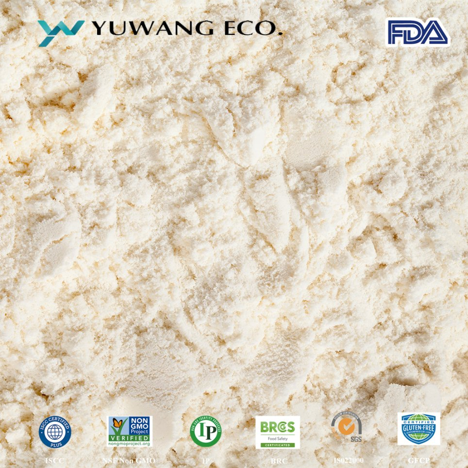 Mejorador de nutrición sostenible, proteína de soya no transgénica de alta solubilidad para barras de nutrición suaves, masticables y de larga duración personalizables, certificadas por la FDA