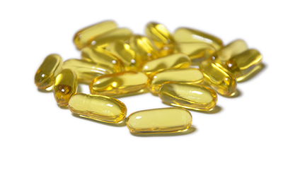 Suplementos naturales para el crecimiento del cabello vitamina E en cápsulas blandas