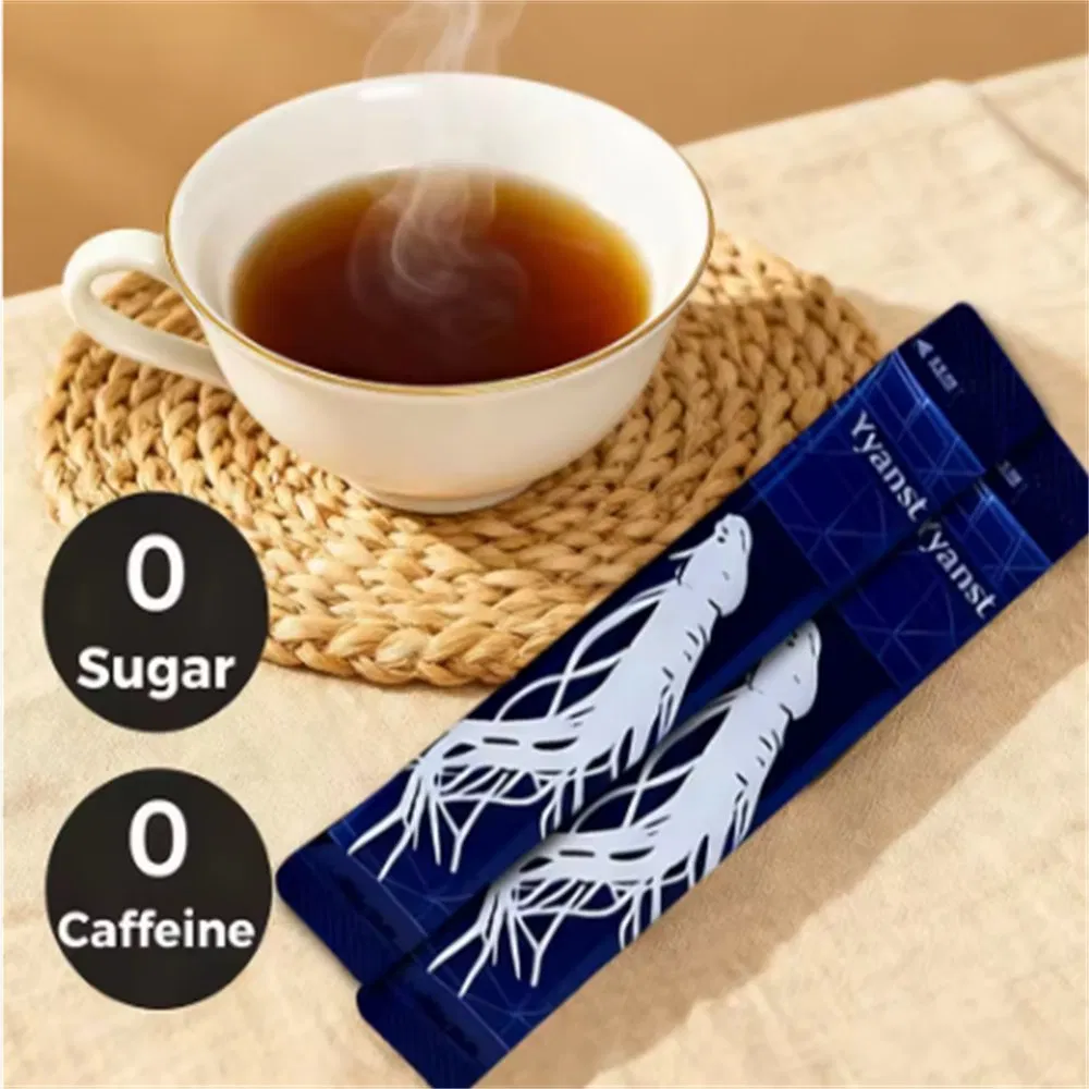 Bebida premium de extracto de ginseng rojo coreano OEM/ODM para energía y enfoque mejorados