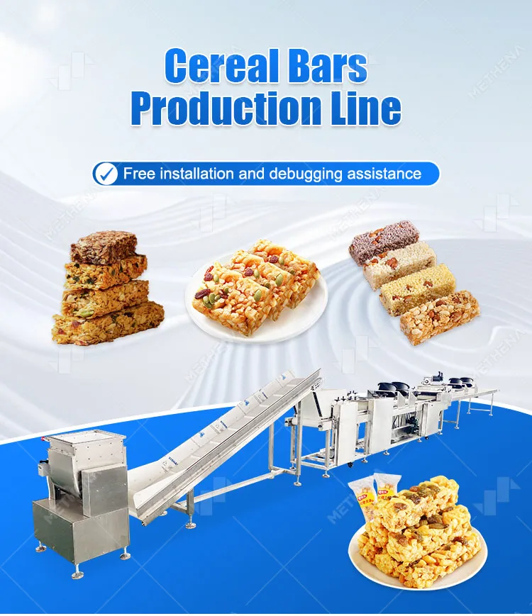 Línea de producción de barra de grano