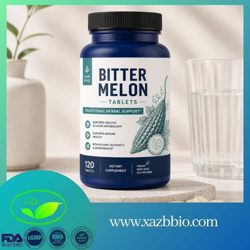 Tabletas de Melón Amargo de Fábrica Directa al por Mayor Suplemento Herbal