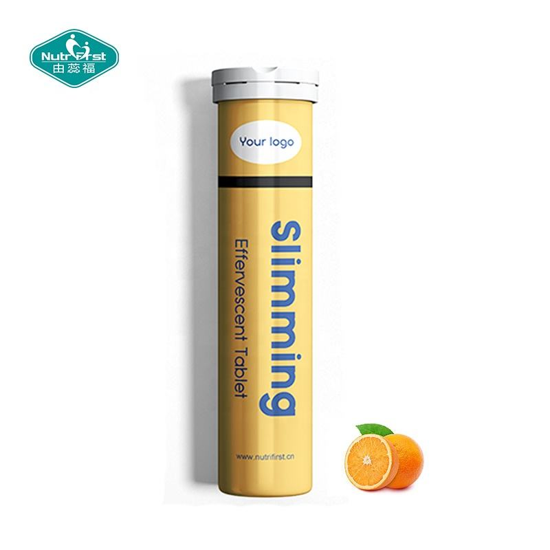 Complejo Herbal para Quemar Grasas Tableta Efervescente de Extracto de Hoja de Loto y Alisma con L-Carnitina