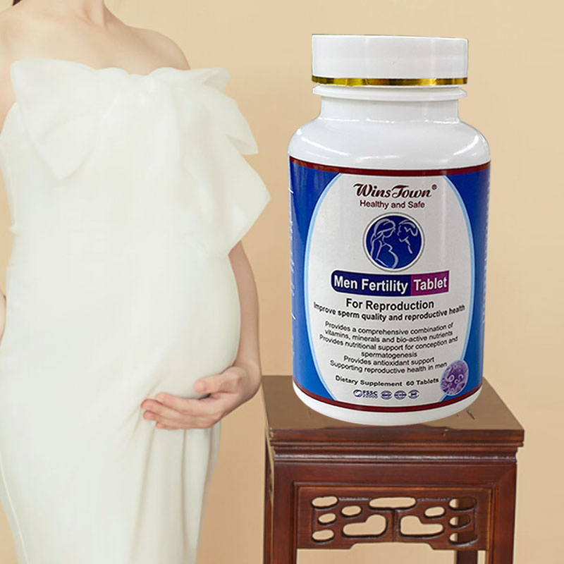 Natural Vitamin Herbal Tablets for Male Fertility Vitality Support